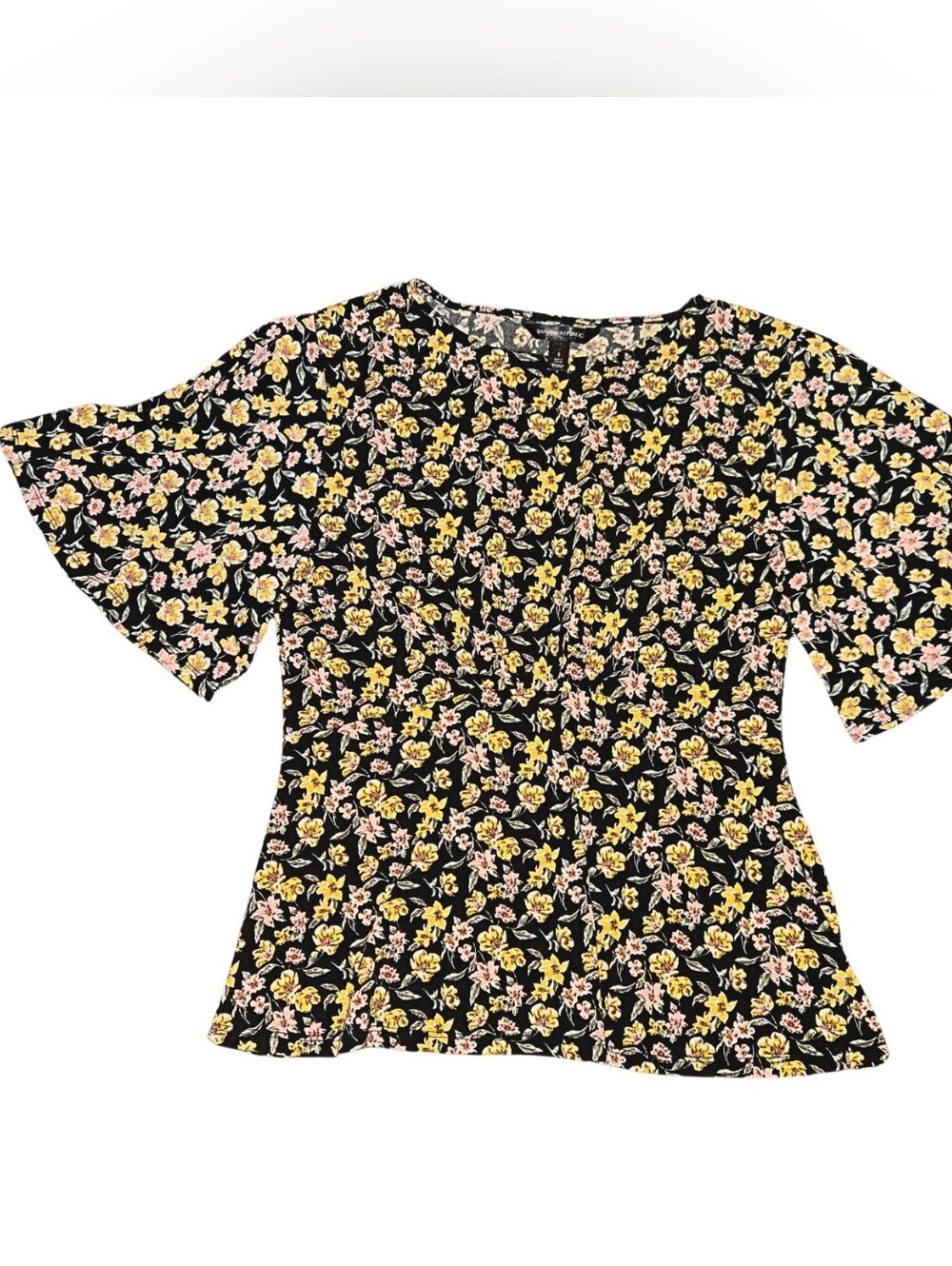 Banana Republic Floral Bell Sleeve Blouse, Sz. S